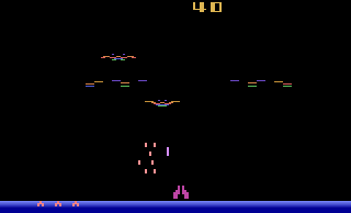 Demon Attack atari screenshot