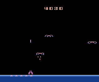 Demon Attack atari screenshot