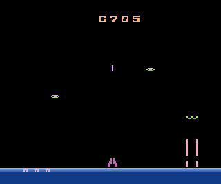 Demon Attack atari screenshot