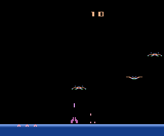 Demon Attack atari screenshot