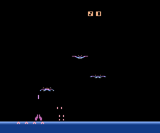 Demon Attack atari screenshot
