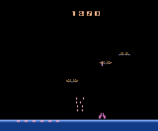 Demon Attack atari screenshot