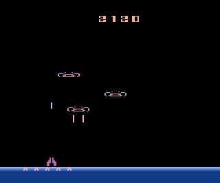 Demon Attack atari screenshot