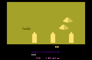 Desert Falcon atari screenshot
