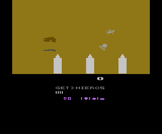 Desert Falcon atari screenshot
