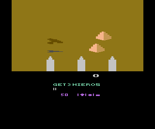 Desert Falcon atari screenshot