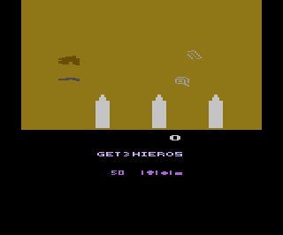 Desert Falcon atari screenshot