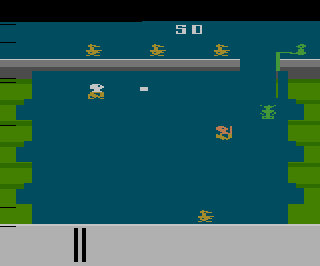 Ente und der Wolf (Die) atari screenshot