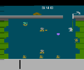 Ente und der Wolf (Die) atari screenshot