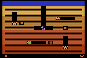 Dig Dug atari screenshot