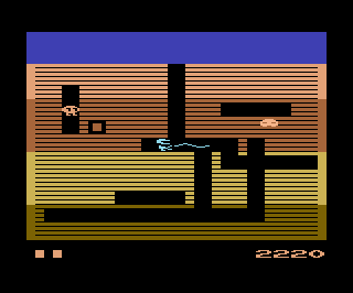 Dig Dug atari screenshot