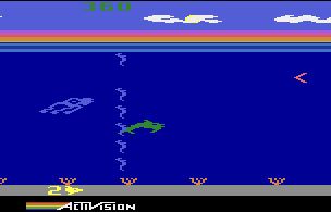 Dolphin atari screenshot