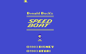 Donald Duck's Speedboat