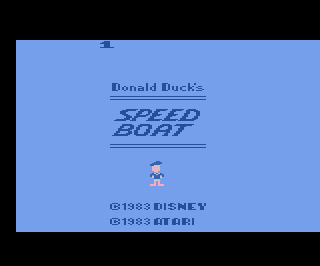 Donald Duck's Speedboat