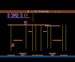 Donkey Kong Junior atari screenshot