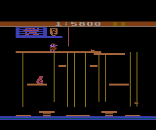 Donkey Kong Junior atari screenshot