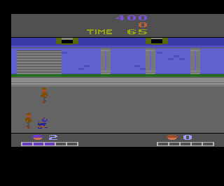 Double Dragon atari screenshot