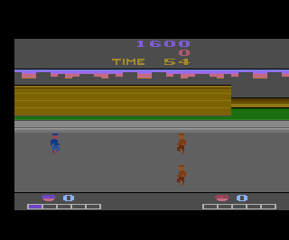 Double Dragon atari screenshot