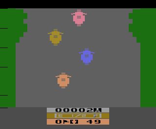 Double-Game Package - Boom Bang / Motocross atari screenshot