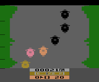 Double-Game Package - Boom Bang / Motocross atari screenshot