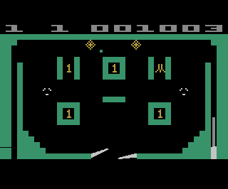 Double-Game Package - Flippern / Volleyball atari screenshot