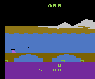 Double-Game Package - Lilly Adventure / River Raid II atari screenshot