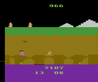 Double-Game Package - Lilly Adventure / River Raid II atari screenshot