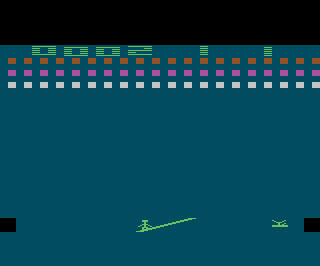 Double-Game Package - Motorcross / See Saw atari screenshot
