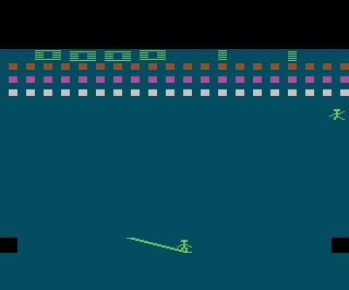 Double-Game Package - Motorcross / See Saw atari screenshot