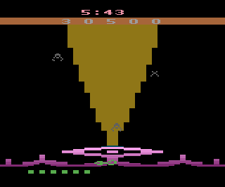 Dragon Defender atari screenshot