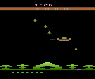 Dragon Defender atari screenshot