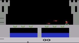 Dragonfire atari screenshot