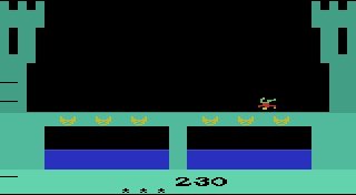 Dragonfire atari screenshot