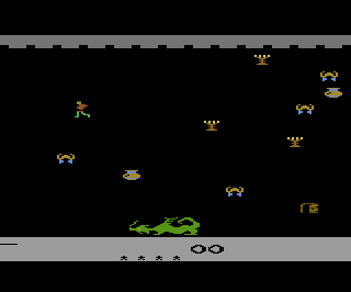 Dragonfire atari screenshot