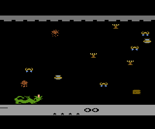 Dragonfire atari screenshot