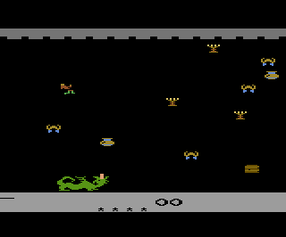 Dragonfire atari screenshot