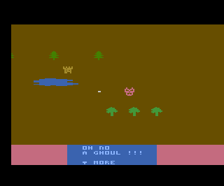 Dragonstomper atari screenshot
