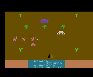 Dragonstomper atari screenshot