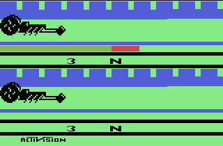 Dragster atari screenshot