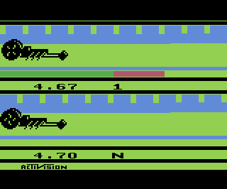 Dragster - Dragster Rennen atari screenshot