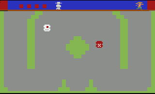 Dukes of Hazzard atari screenshot