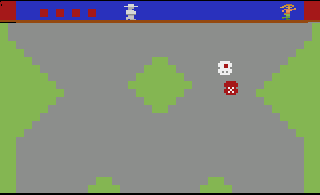 Dukes of Hazzard atari screenshot