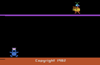 Eggomania atari screenshot