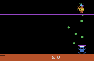 Eggomania atari screenshot