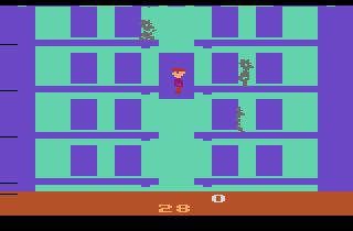 Elevator Action atari screenshot