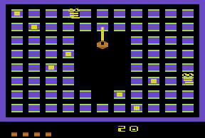 Elk Attack atari screenshot