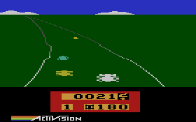 Enduro atari screenshot