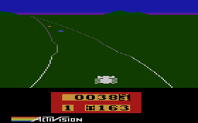 Enduro atari screenshot