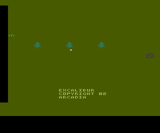 Excalibur atari screenshot