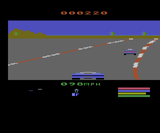 Fatal Run atari screenshot